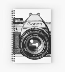 canon ae 1 Spiral Notebook