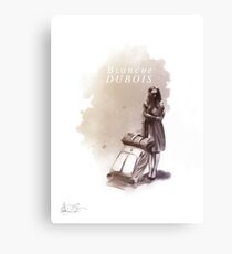 Blanche Dubois n°7 "simplicity" Canvas Print