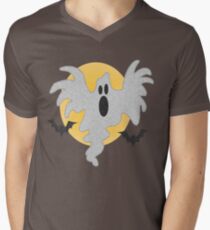 Halloween Ghost Men's V-Neck T-Shirt