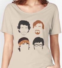 Flight of the Conchords Silly-ettes: 4-up Women's Relaxed Fit T-Shirt