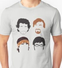 Camiseta ajustada Vuelo de los Conchords Silly-ettes: 4-up