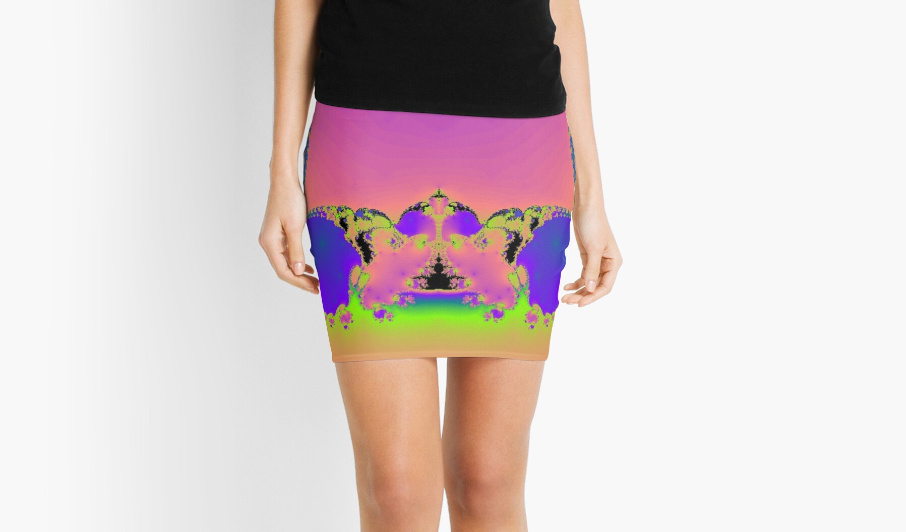 "Garden Of The Buddha" Mini Skirts by C J Lewis | Redbubble