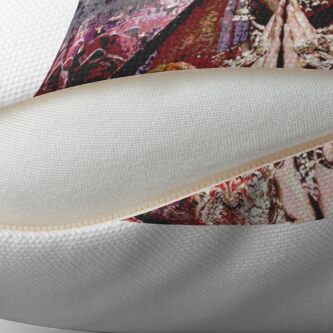 Alternate view of Padmavati - Rani Throw Pillow