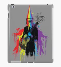 Surrealism man guitarist iPad Case/Skin