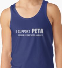People Eating Tasty Animals Men's Tank Top