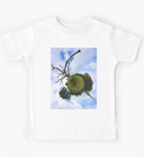 Dead Elm Tree in Brooke Park, Derry Kids Tee