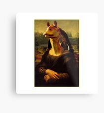 Jar Jar Binks - Mona Binks : Inspired by Star Wars Metal Print