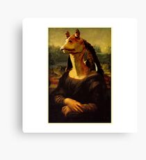 Jar Jar Binks - Mona Binks : Inspired by Star Wars Canvas Print