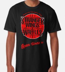 Fremde Dinge Flügel und Waffeln Longshirt
