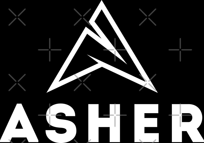 Lan asher extended. Asher logo.