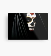 Sugar Skull Metal Print