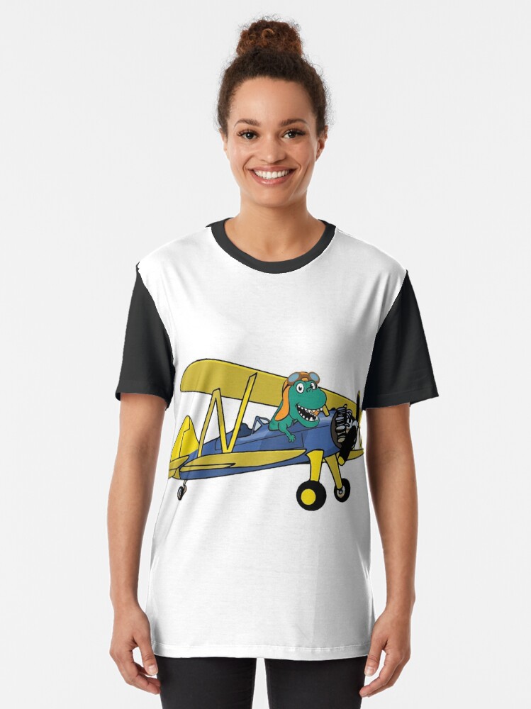 Alternate view of DinoPlane Graphic T-Shirt