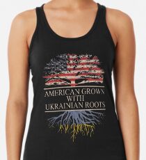 Amerikanisch mit ukrainischen Wurzeln gewachsen Tanktop für Frauen