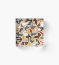 Bloque acrílico Birdie Collage