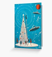 Xmas Machina Greeting Card