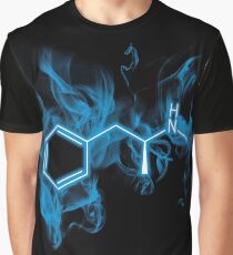 Blue Meth - C10H15N Graphic T-Shirt
