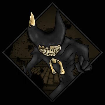 Bendy Ink Demon Concept Art T-Shirt