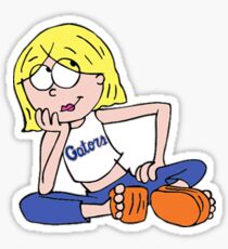 Lizzie McGuire says Go Gators Sticker