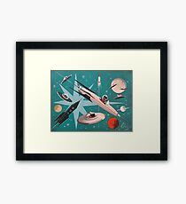 Kitty Stardust Framed Print