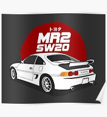 Toyota MR2 SW20 Poster
