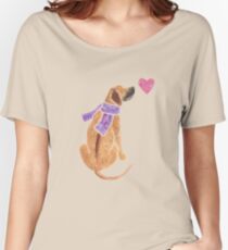 Watercolour Rhodesian Ridgeback Women's Relaxed Fit T-Shirt