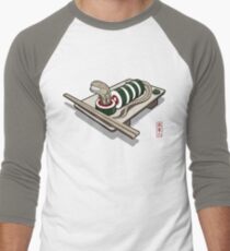 Xenomaki Men's Baseball ¾ T-Shirt