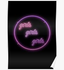 girls girls girls Poster
