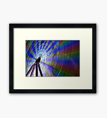 Colour Wheel Framed Print