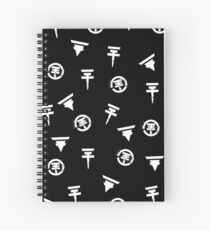 TH LOGOS (white) Spiral Notebook