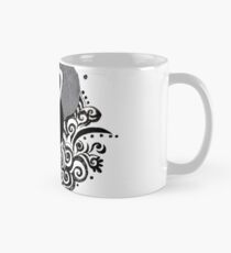Question Mark Ink Doodle Classic Mug