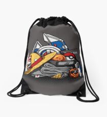 Anime Shonen & Monsters Drawstring Bag