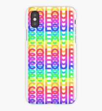 COLOUR iPhone Case