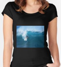 Kelly Slater Banzai-Pipeline Tailliertes Rundhals-Shirt