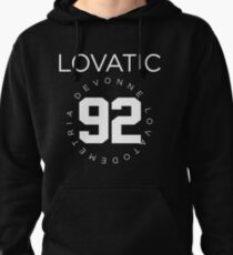 Lovatic-- White Pullover Hoodie