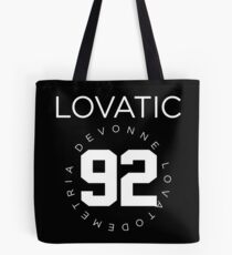 Lovatic-- White Tote Bag