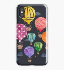 Hot Air Balloon Night iPhone Case