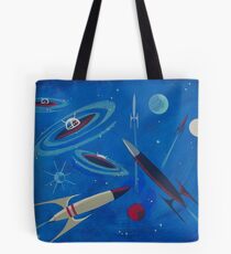 Space Ship Tote Bag