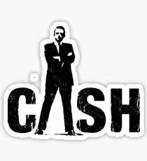 cool cash Sticker