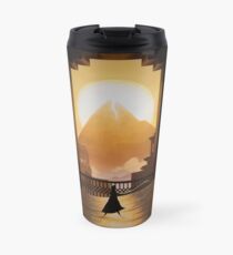 goldener Sand Thermosbecher