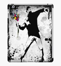 Banksy protester iPad Case/Skin