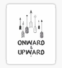 Onward&Upward Sticker