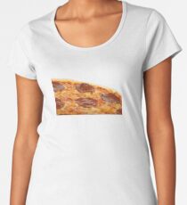 Pepperoni Pizza Premium Scoop T-Shirt