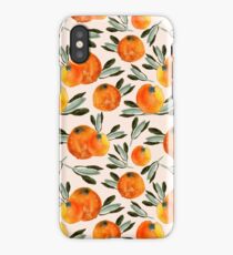 Sunny orange iPhone Case