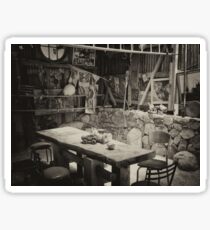 Shed Table And Chairs Sticker