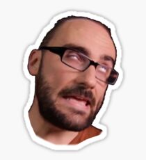 Hi, here, Michael VSauce Sticker