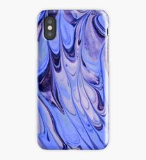 Periwinkle Swirls iPhone Case