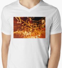 When lights explode... V-Neck T-Shirt