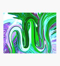 Allah Name calligraphy Painting Photographic Print