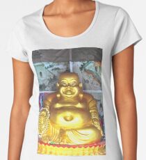 Laughing Buddha Women's Premium T-Shirt