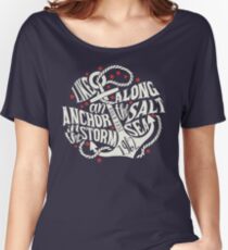 Like an Anchor In The Storm Women's Relaxed Fit T-Shirt